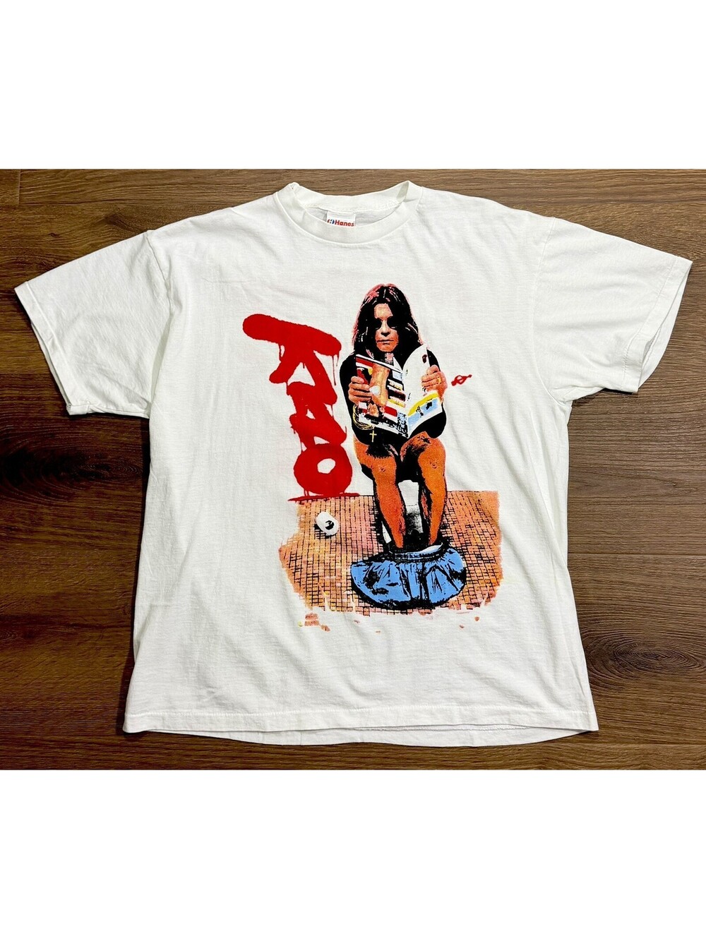 1992 Ozzy Osbourne No More Tours T-Shirt XL - SINGLE STITCH - HANES #15A